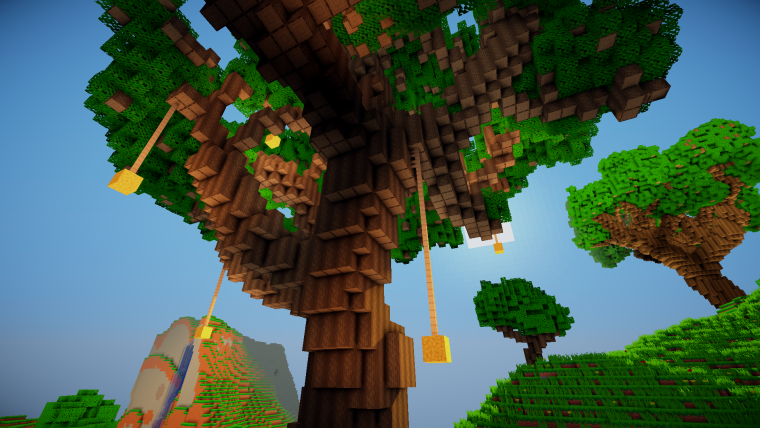 Обои в стиле майнкрафт