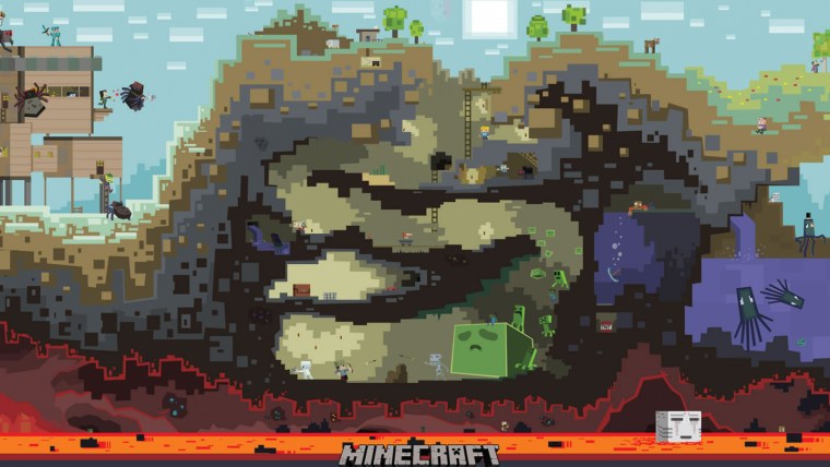 Луна майнкрафт