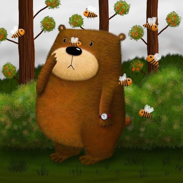 Забавный мишка