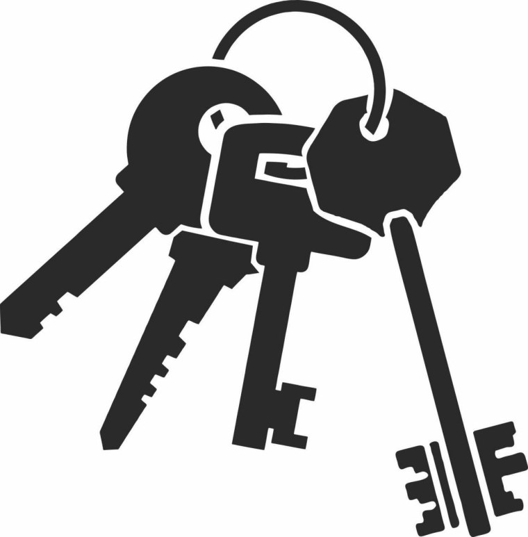 Связка старых ключей