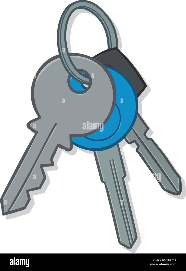 Связка ключей Новоселов без фона