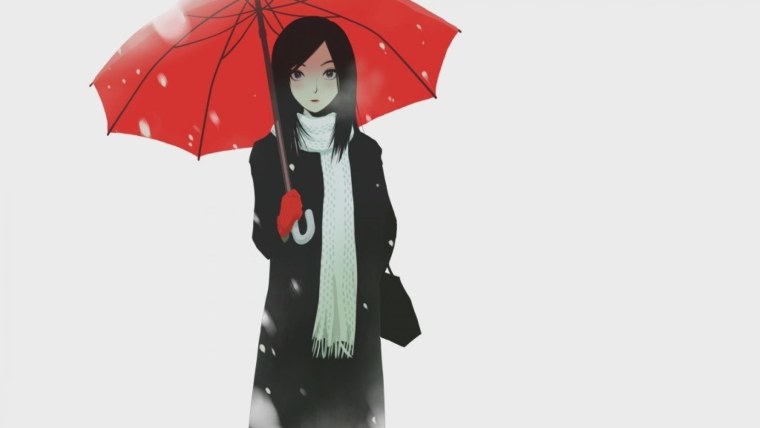 Аниме дождь