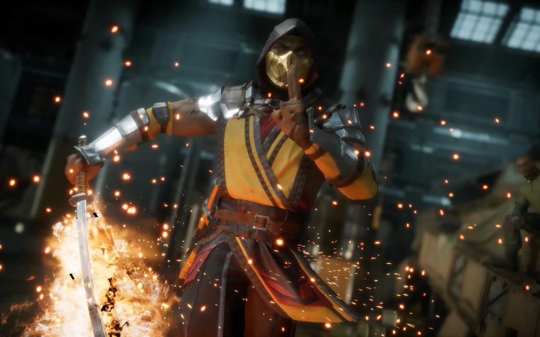 Scorpion мортал комбат 11