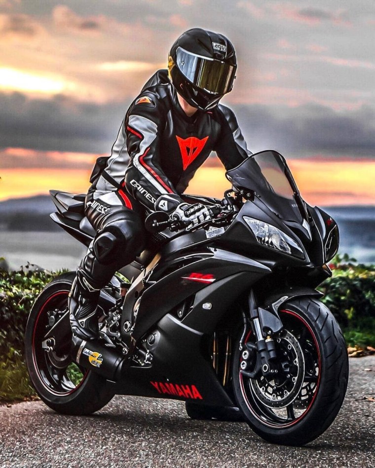 Yamaha YZF r6 байкер