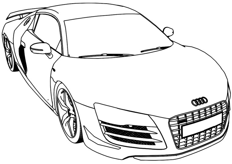 Раскраска ралли