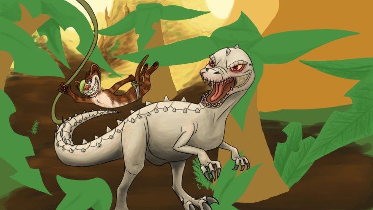 Смешные динозавры