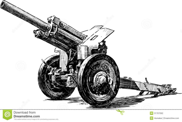 Пушка эскиз