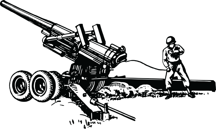 Раскраски пушки