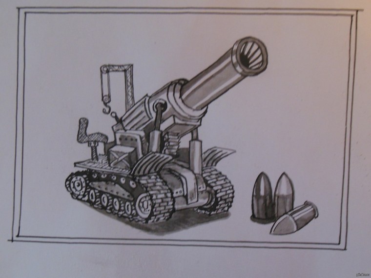 Танк гриль 15 сбоку