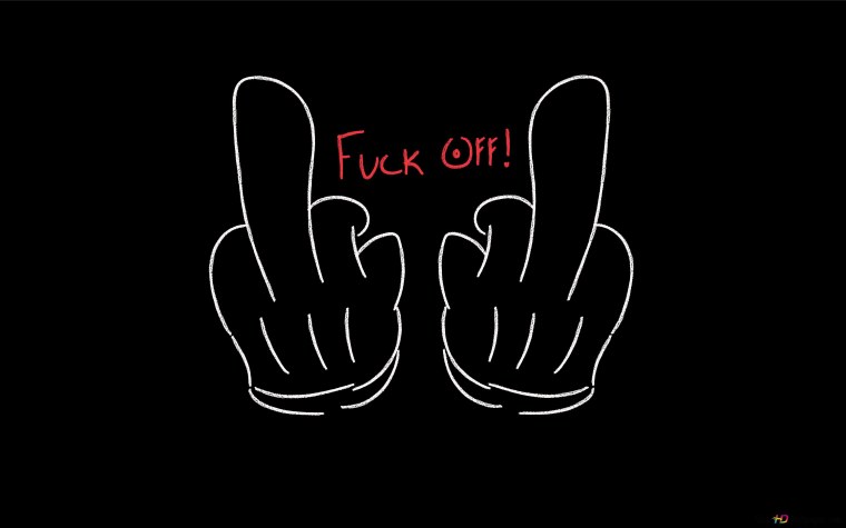 Средний палец обои