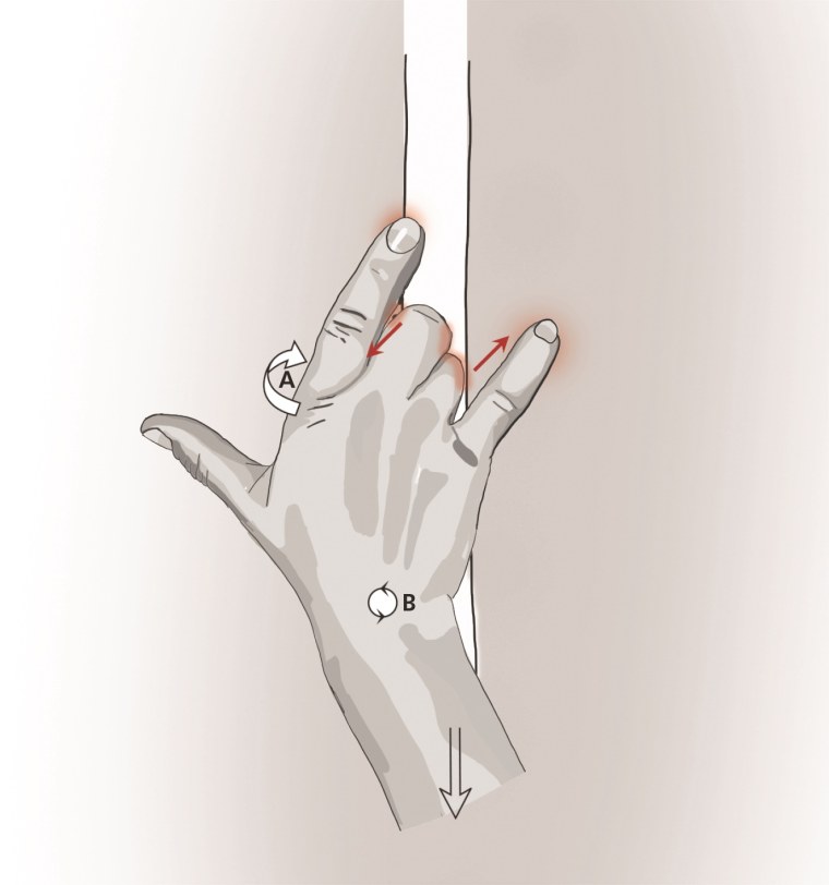 Средний палец