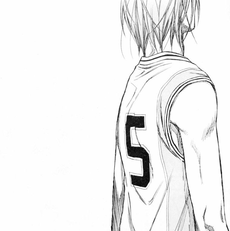 Раскраски аниме баскетбол Куроко