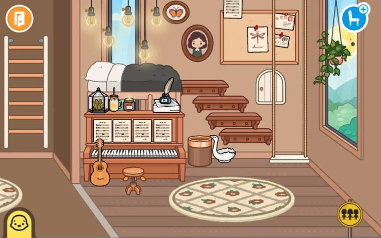 Обустройство комнаты в тока бока