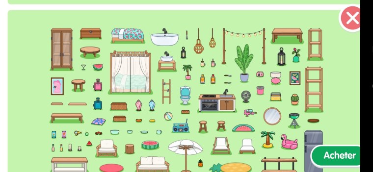 Бумажные куклы toca boca