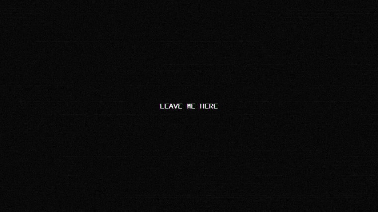 Текст на черном фоне