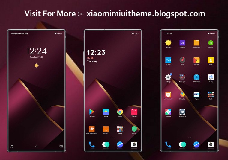 Обои для безрамочного смартфона