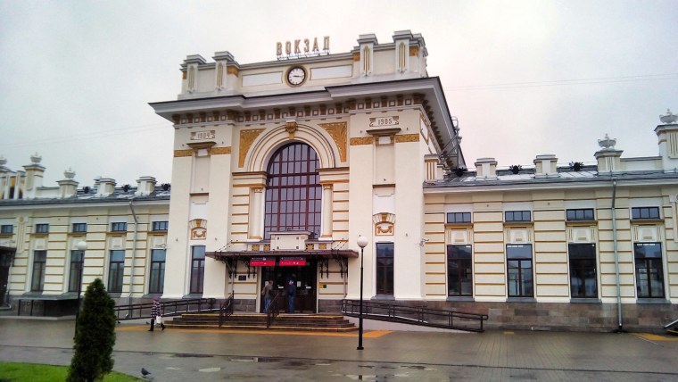 ЖД вокзал Москва Перон