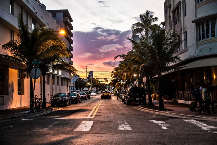 Улицы города Майами Florida