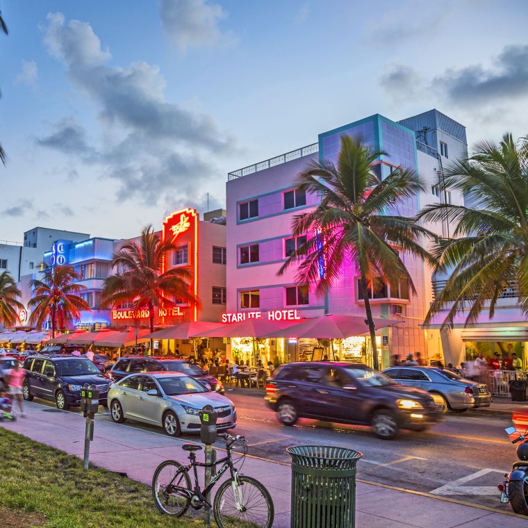 Майами улица оушен драйв