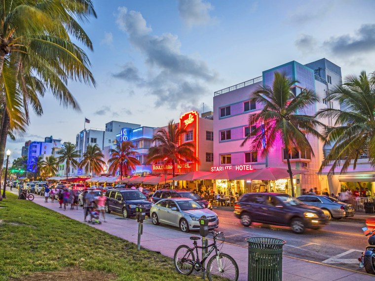 Улицы города Майами Florida