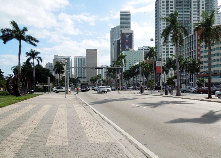 Улицы города Майами Florida