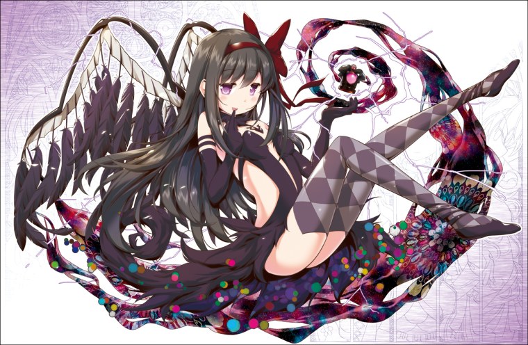 Хомура Акэми дьявол хентай