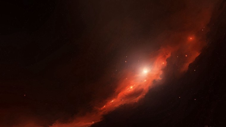 Оранжевая туманность