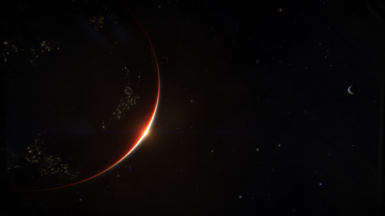 Обои на рабочий стол темные космос