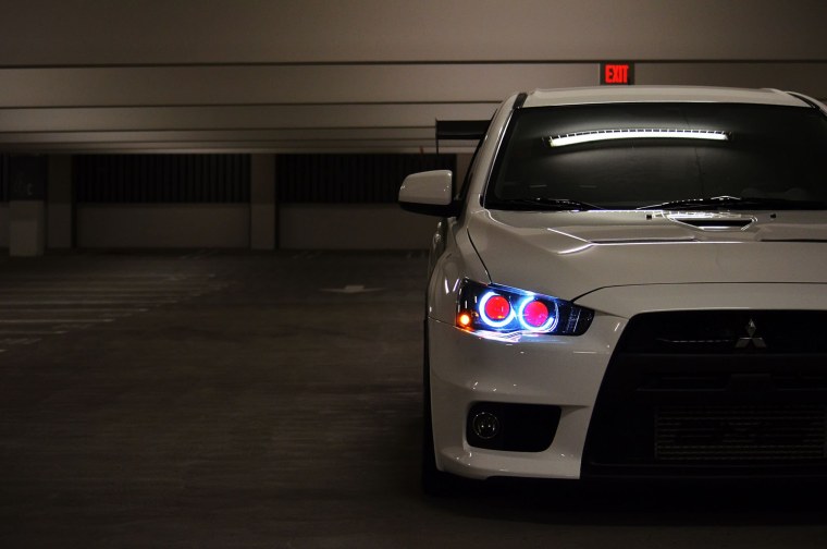 Mitsubishi EVO 10 оптика