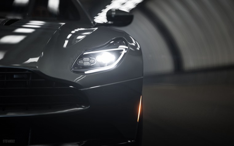 Aston Martin Victor 2020 фары поворотники