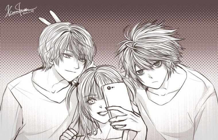 Тетрадь смерти л Лайт Мисса