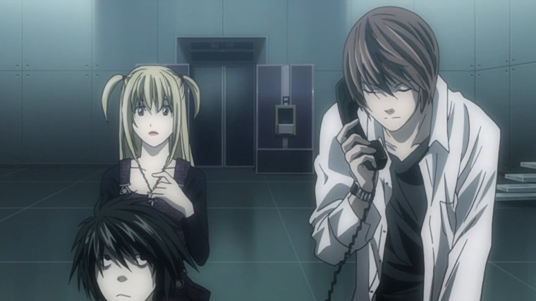 Тетрадь смерти Лайт и Миса