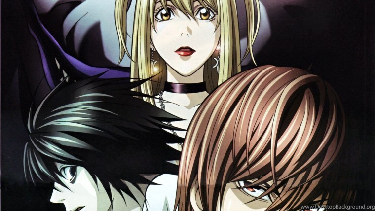 Тетрадь смерти Манга Лайт и Миса