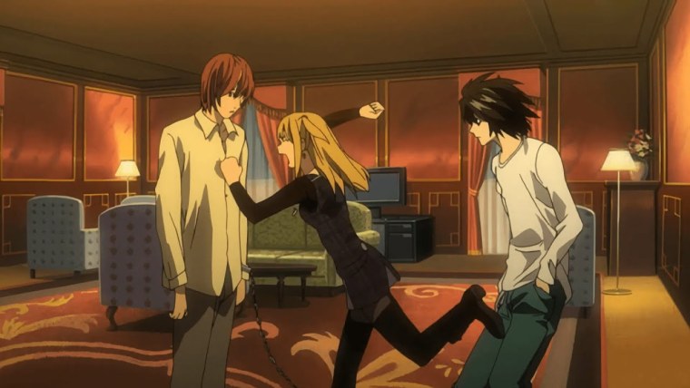 Лайт и Миса Манга