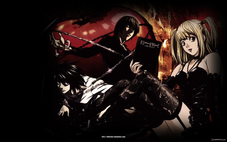 Тетрадь смерти Кира и Миса