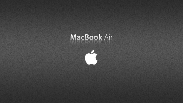 Надпись макбук