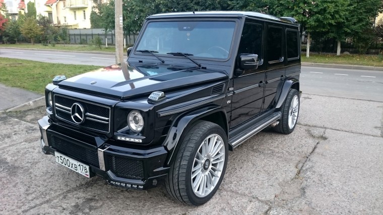 Mercedes Benz Gelandewagen Бандитский