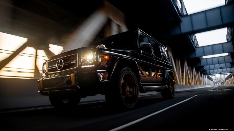 The Mercedes g class g63 AMG