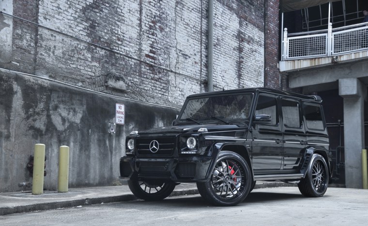 Mercedes g55 AMG Black Tuning