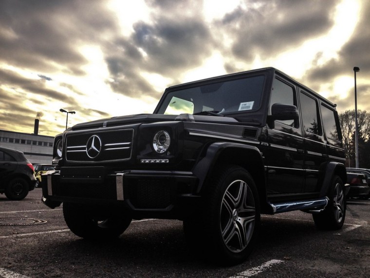 Мерседес Гелик черный