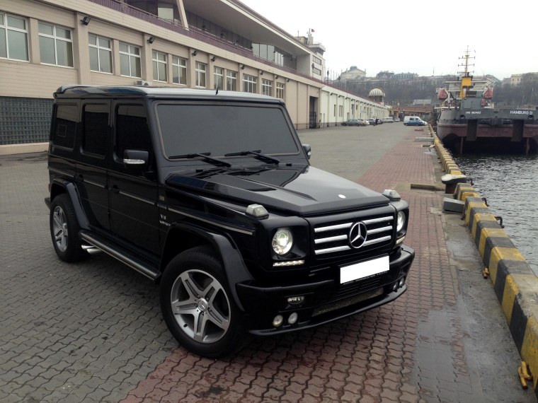 Мерседес Гелендваген черный