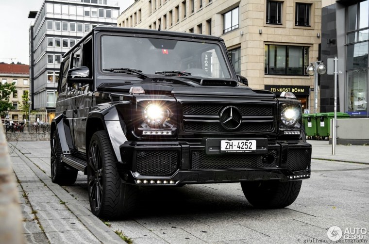 Mercedes Benz Gelandewagen Бандитский
