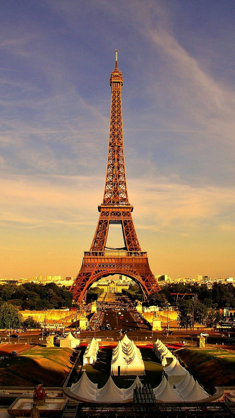 Обои на рабочий стол Париж весной