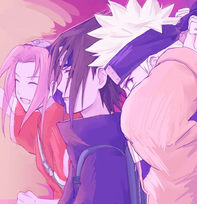 Наруто Саске и Сакура