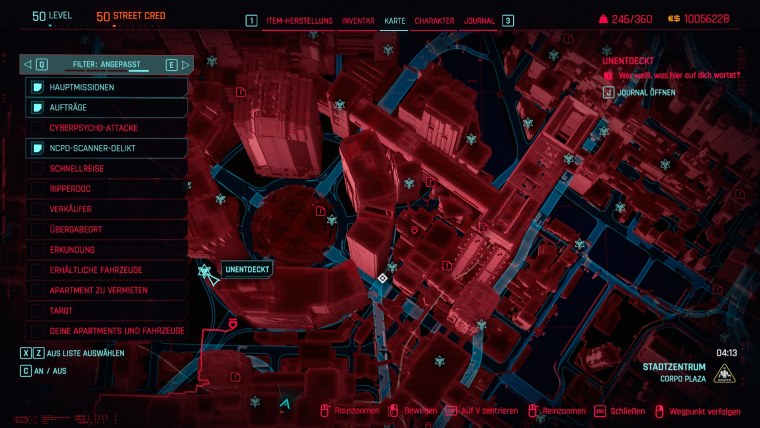 NCPD Cyberpunk на карте