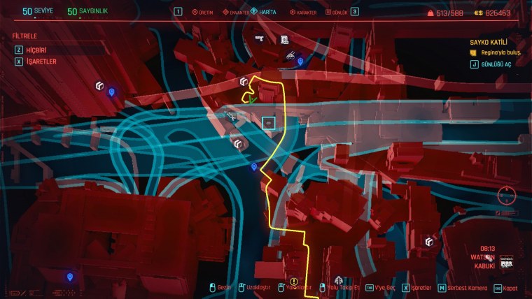 Карта киберпанка Ватсон