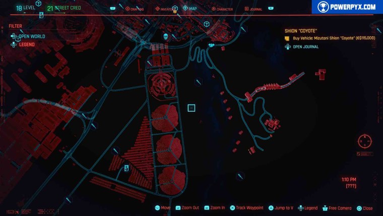 Виста-дель-Рей киберпанк