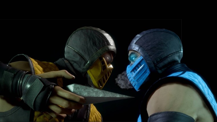 Scorpion vs sub Zero MK 11