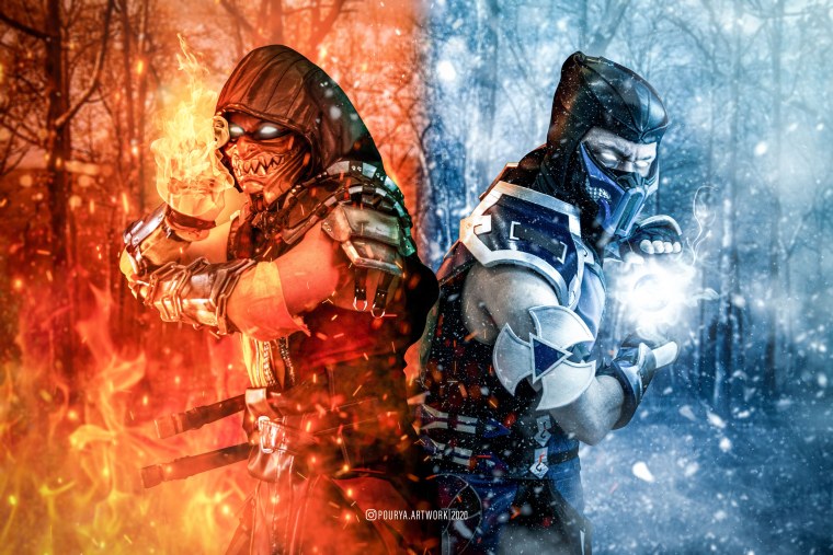 Mk11 Scorpion vs Subzero