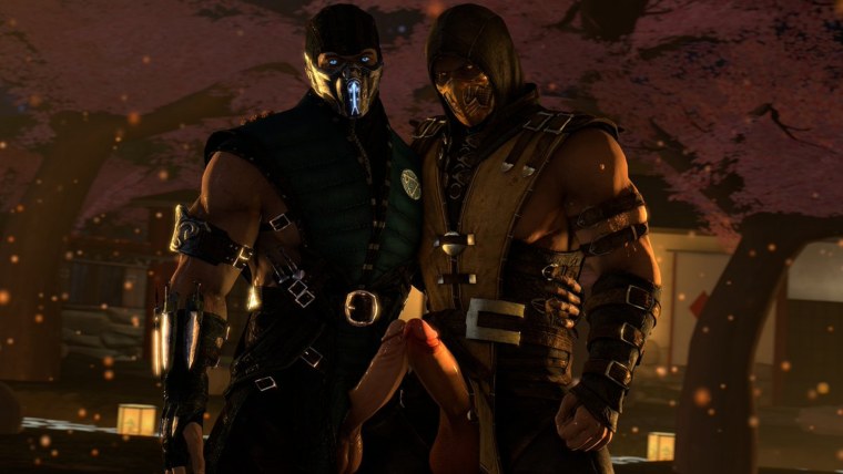 Мортал комбат 10 Скорпион и саб Зиро